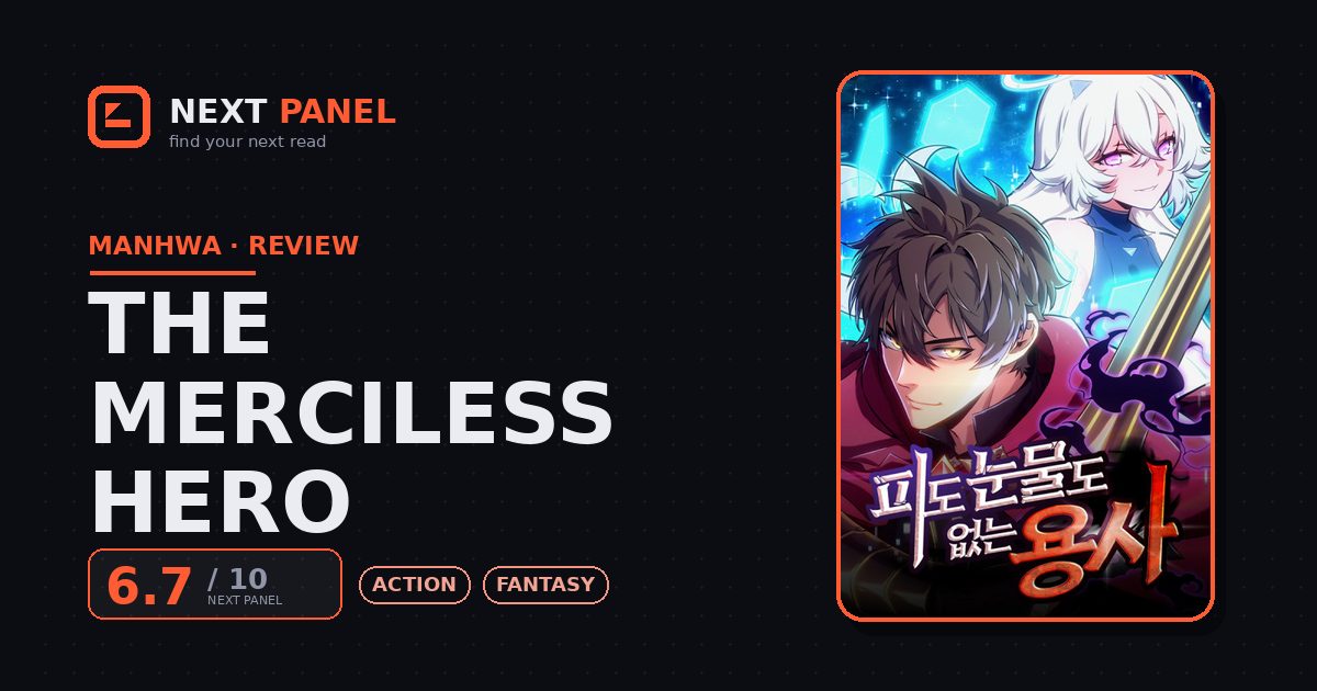 The Merciless Hero cover - Next Panel review