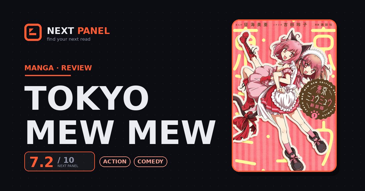 Tokyo Mew Mew cover - Next Panel review