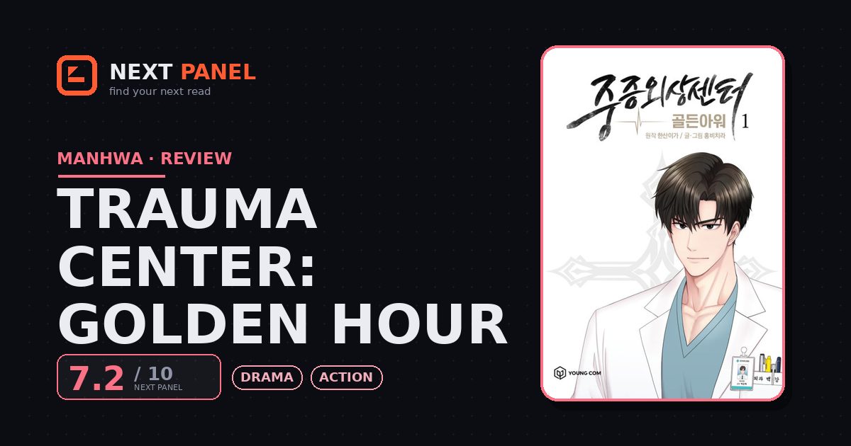 Trauma Center: Golden Hour cover - Next Panel review