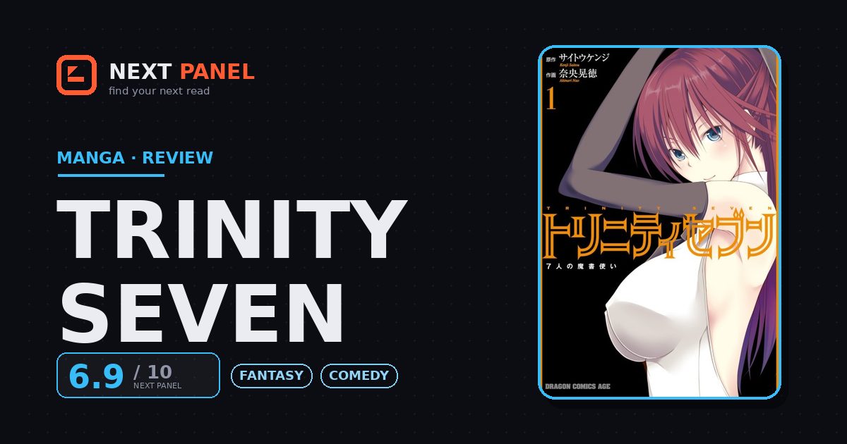 Trinity Seven cover - Next Panel review