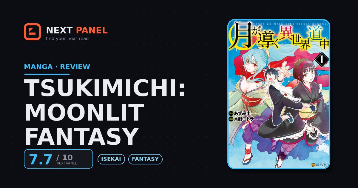 Tsukimichi: Moonlit Fantasy cover - Next Panel review