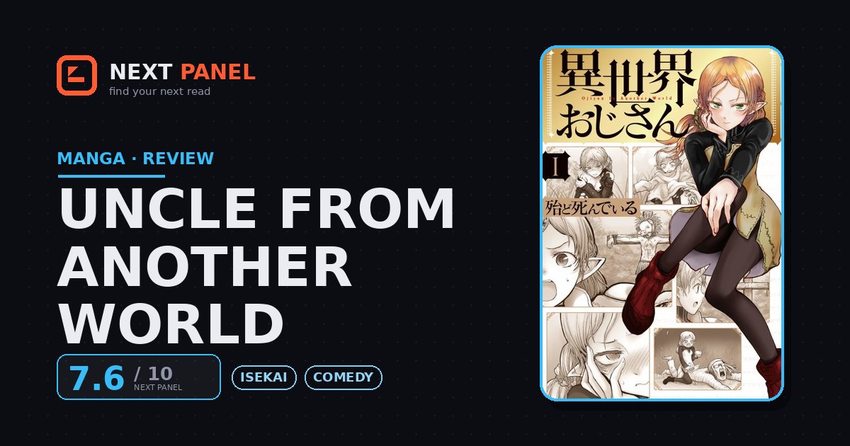Uncle from Another World cover - Next Panel review
