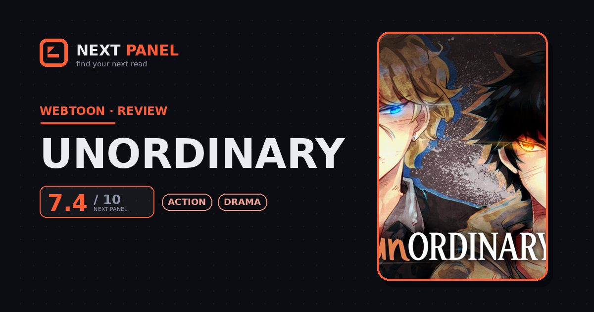 unOrdinary cover - Next Panel review