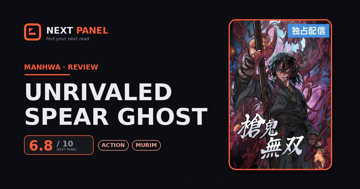 Unrivaled Spear Ghost cover - Next Panel review