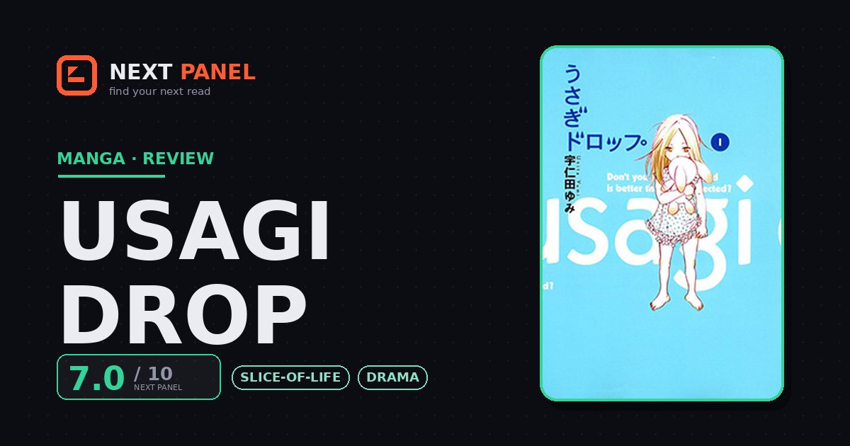 Usagi Drop cover - Next Panel review