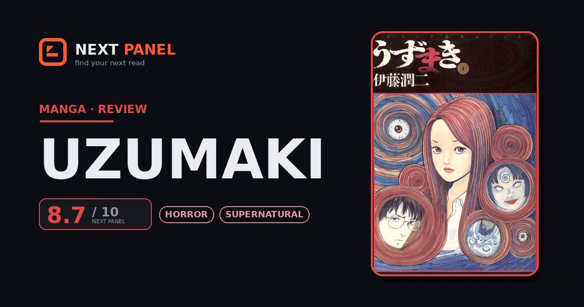 Uzumaki cover - Next Panel review
