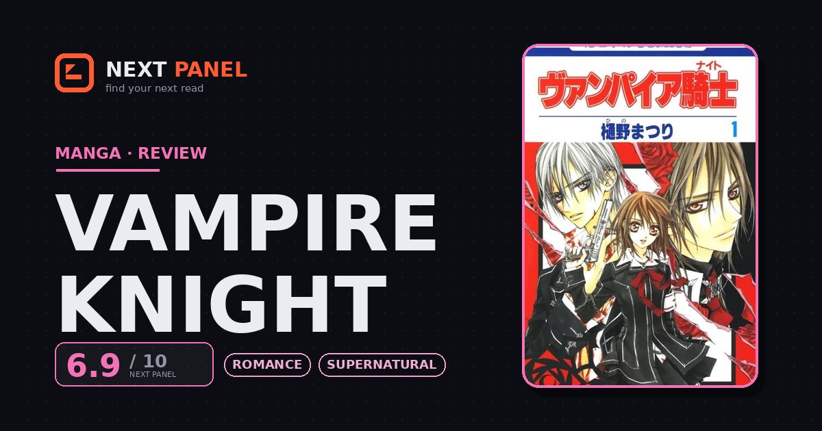 Vampire Knight cover - Next Panel review