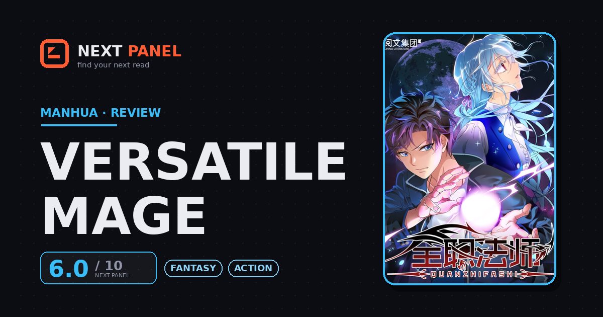 Versatile Mage cover - Next Panel review