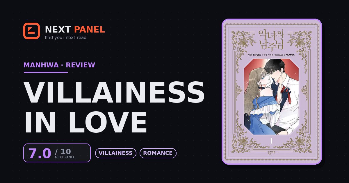 Villainess in Love cover - Next Panel review
