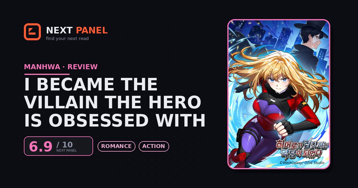 I Became the Villain the Hero Is Obsessed With cover - Next Panel review
