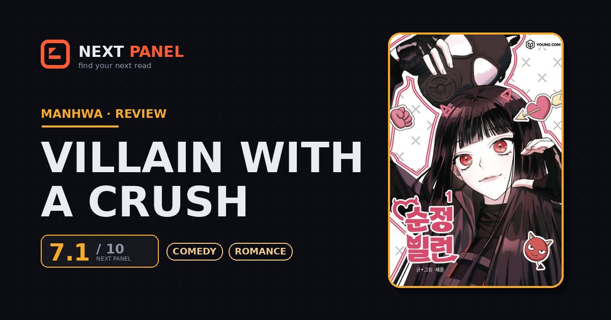 Villain with a Crush cover - Next Panel review