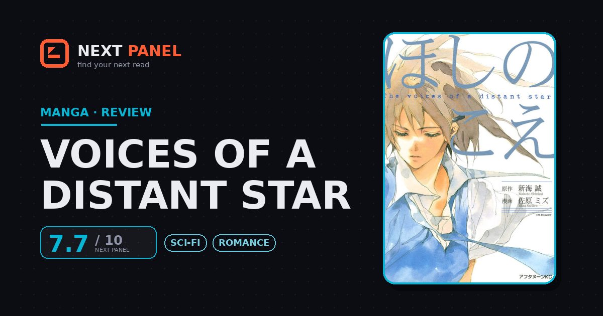 Voices of a Distant Star cover - Next Panel review