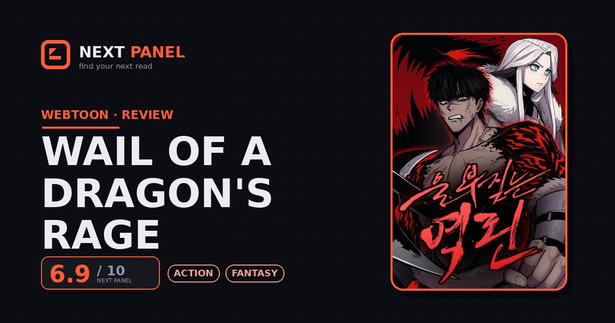Wail of a Dragon's Rage cover - Next Panel review