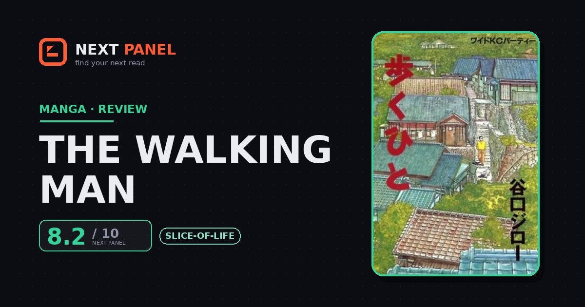 The Walking Man cover - Next Panel review