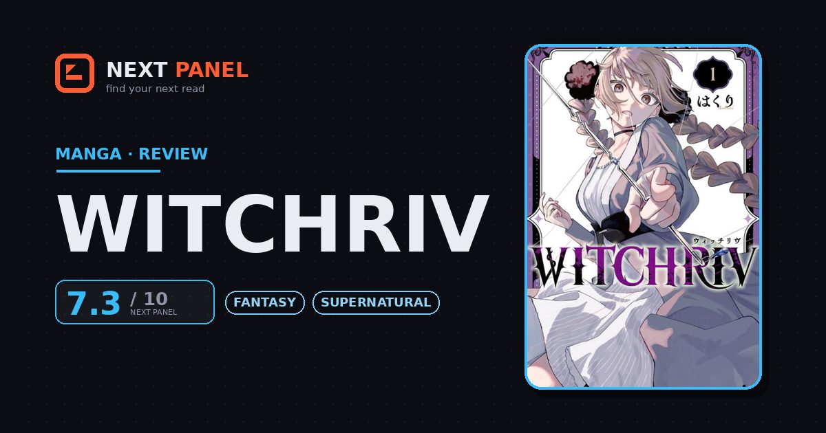WITCHRIV cover - Next Panel review