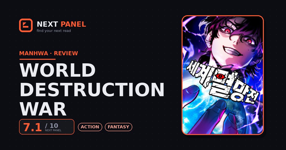 World Destruction War cover - Next Panel review