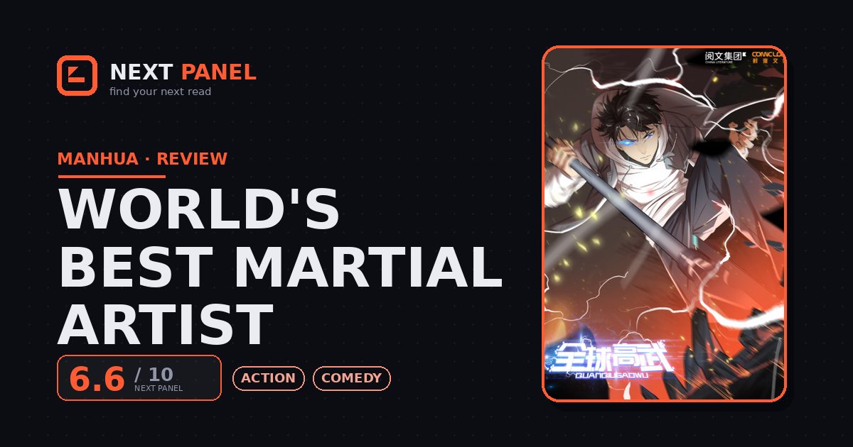 World's Best Martial Artist cover - Next Panel review