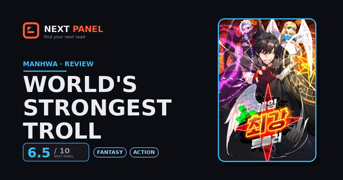 World's Strongest Troll cover - Next Panel review