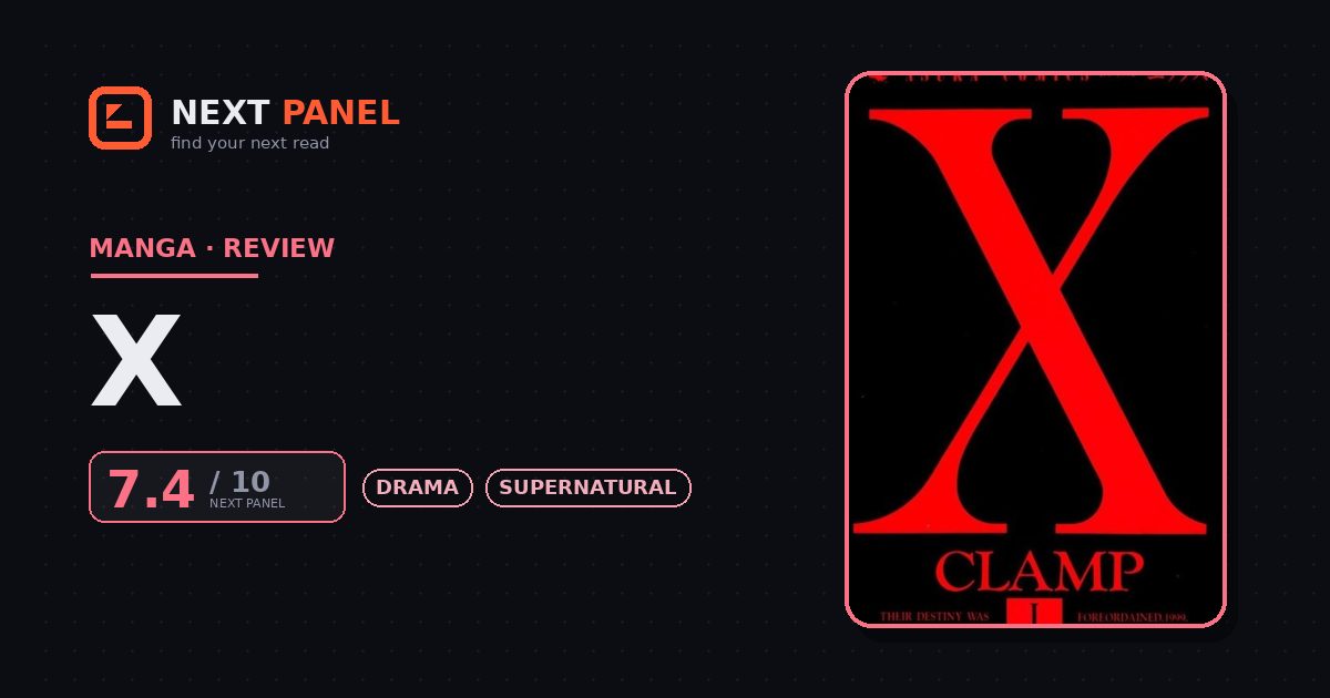 X cover - Next Panel review