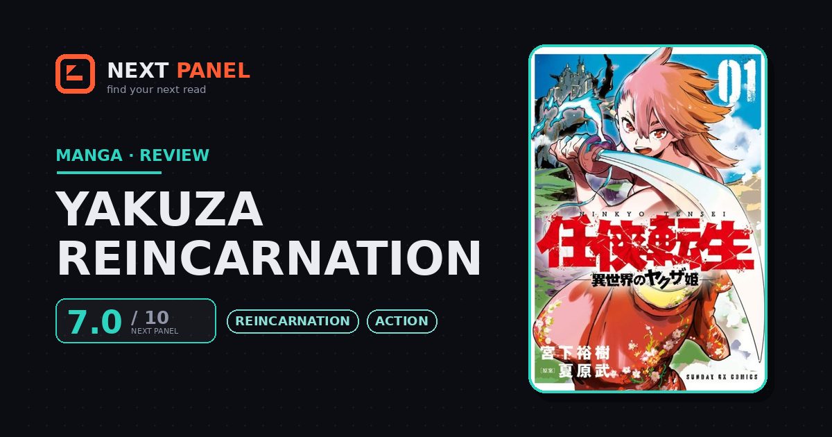 Yakuza Reincarnation cover - Next Panel review