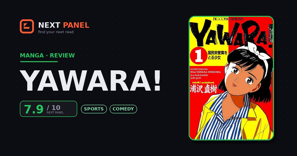 Yawara! cover - Next Panel review