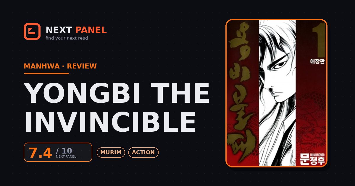 Yongbi the Invincible cover - Next Panel review