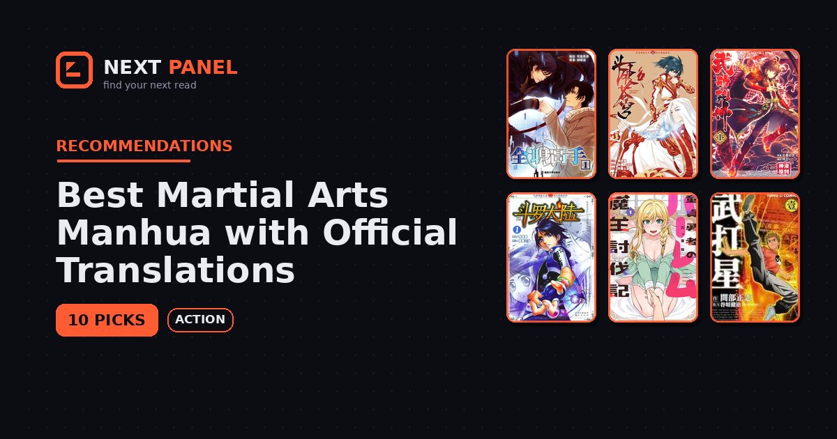 Best Martial Arts Manhua with Official Translations — Next Panel recommendation