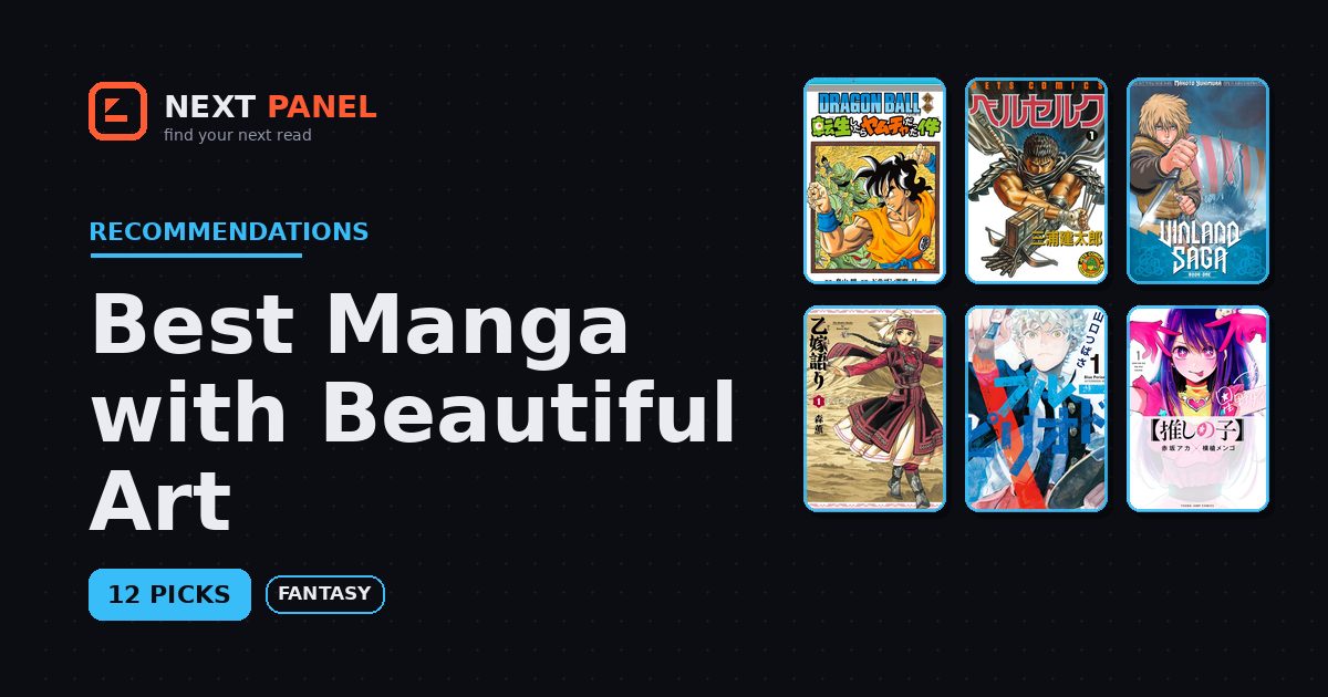 Best Manga with Beautiful Art — Next Panel recommendation