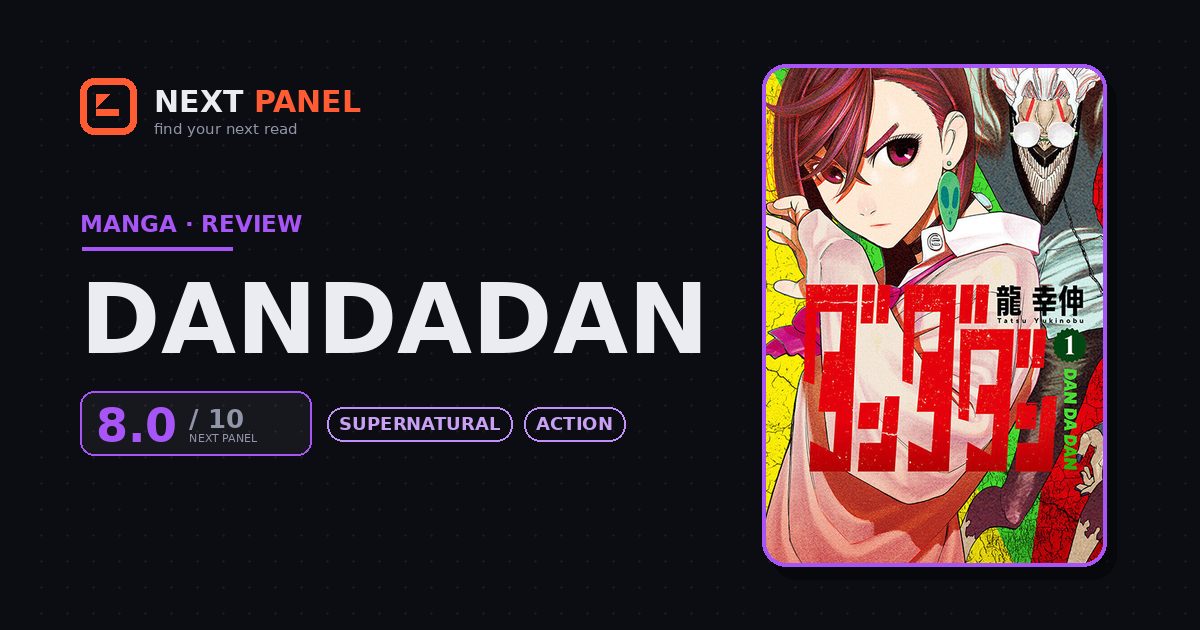 Dandadan official cover — Next Panel review