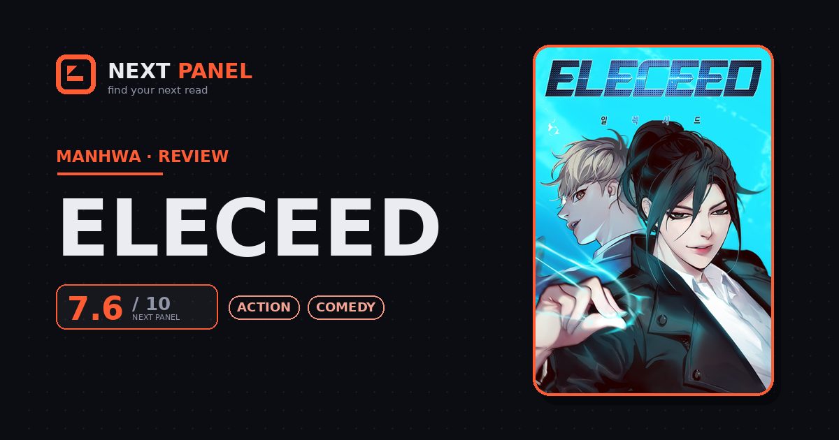 Eleceed official cover — Next Panel review