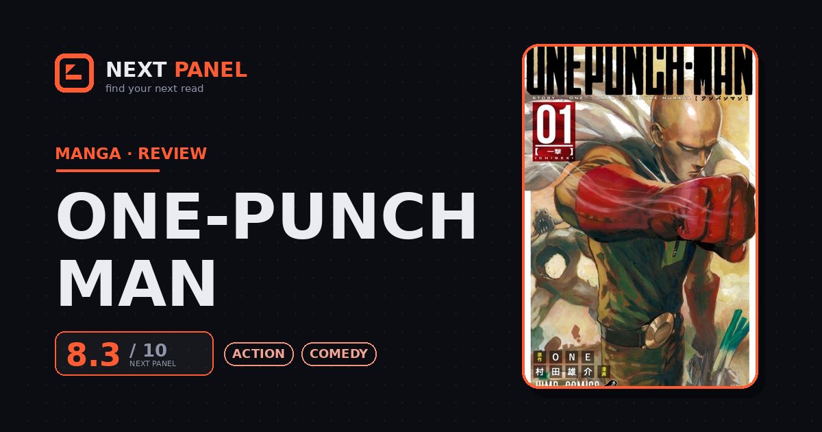One-Punch Man official cover — Next Panel review