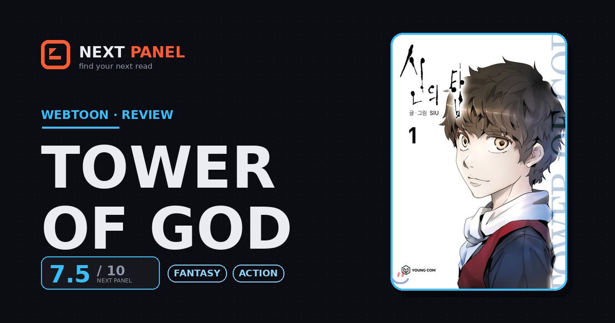 Tower of God official cover — Next Panel review