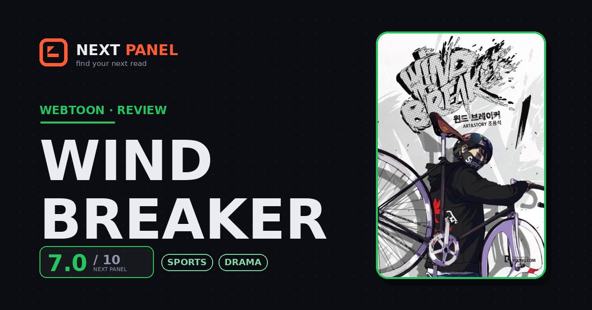 Wind Breaker official cover — Next Panel review
